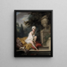 La Baigneuse - Johann Anton de Peters — quadro incorniciato alla parete