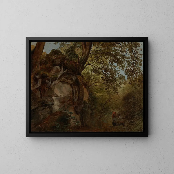 Studio dell'albero - Johann Baptist Kirner — quadro incorniciato alla parete