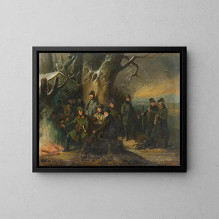 Johann Baptist Kirner - Grand ducal hunting party.webp