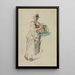 italiano con brocca - Johann Baptist Kirner — quadro incorniciato alla parete