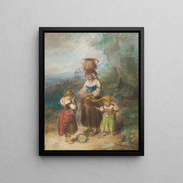 Johann Baptist Kirner - The broken jug.webp