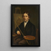 Autoportrait - Johann Baptist Laule — quadro incorniciato alla parete