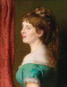 La seconda moglie dell'artista, Anna Josefa Theresia Brajer - Johann Baptist Reiter — vista dell’opera