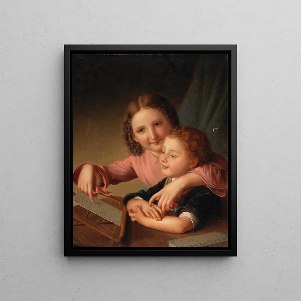 Johann Baptist Reiter - The Lesson.webp