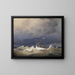 Marinestck - Johann Baptist Weiss — quadro incorniciato alla parete
