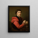 Ritratto di Paweł Grabowski 1759-1794 - Johann Baptist von Lampi l'Ancien — quadro incorniciato alla parete