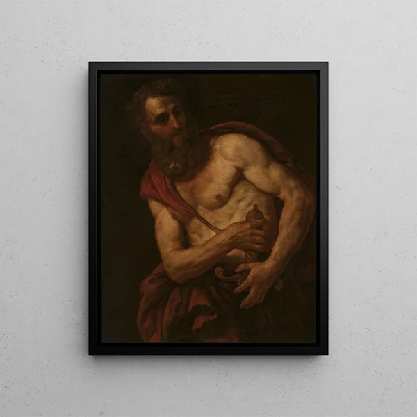 Saint Paul - Johann Carl Loth — quadro incorniciato alla parete