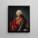 Duc Christian IV de Deux-Ponts - Johann Christian von Mannlich — quadro incorniciato alla parete