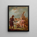 Crocifissione di San Pietro - Johann Conrad Seekatz — quadro incorniciato alla parete