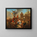 Romulus e Hersilie - Johann Conrad Seekatz — quadro incorniciato alla parete