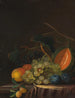 Nature morte con uva, pesche, prugne e melone - Johann Daniel Bager — vista dell’opera