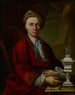 Ritratto dell'orafo Johann Friedrich Baer - Johann Daniel Heimlich — vista dell’opera