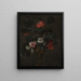 Fiori in un vaso scolpito - Johann Daniel Preissler — quadro incorniciato alla parete