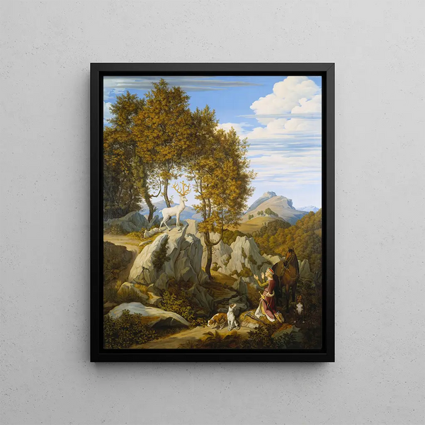 Johann David Passavant - St Hubertus.webp