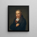 Consigliere di giustizia Guillaume Mila - Johann Erdmann Hummel — quadro incorniciato alla parete