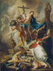 Vittoria del cristianesimo sul paganesimo - Johann Evangelist Holzer — vista dell’opera