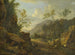 Paesaggio roccioso alla luce della sera - Johann Franz Ermels — vista dell’opera