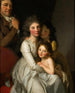 Ritratto dell'artista e della sua famiglia - Johann Friedrich August Tischbein — vista dell’opera