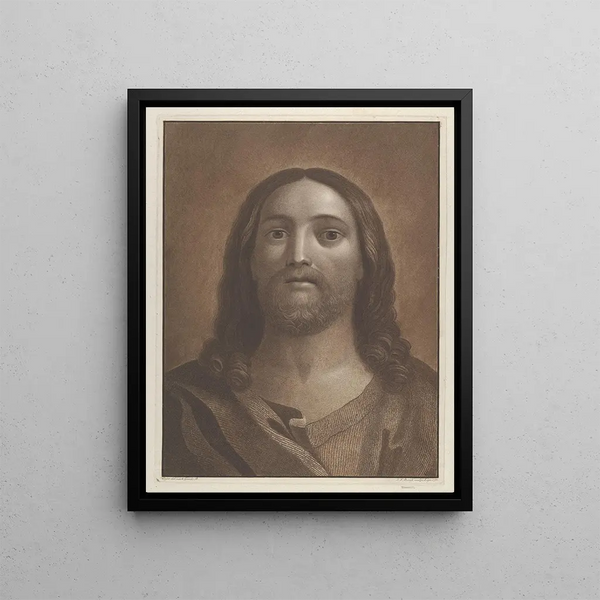 Johann Friedrich Bause - Head of Christ after Reni.webp