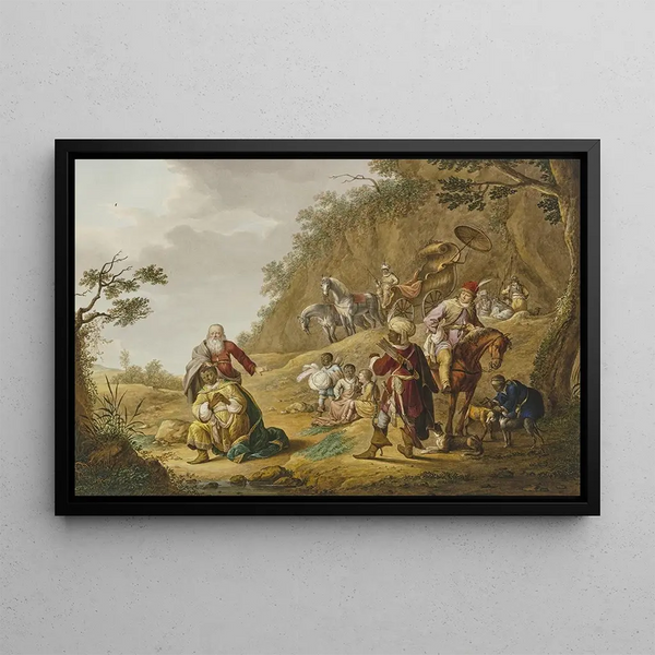 Johann Friedrich Morgenstern - Die Taufe des Kmmerers der thiopischen Knigin Kandake Amanitore.webp