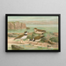 Charadrius dubius Scop - Johann Friedrich Naumann — quadro incorniciato alla parete