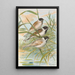 Emberiza intermedia Michahelles Emberiza palustris Savi Emberiza pyrrhuloides Pall - Johann Friedrich Naumann — quadro incorniciato alla parete