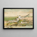 Sterna minuta Sterna macrura Sterna hirundo - Johann Friedrich Naumann — quadro incorniciato alla parete