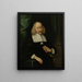 Ritratto di Hans Hector von Holzhausen - Johann Friedrich Trescher — quadro incorniciato alla parete