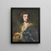 Lo scultore Paul Egell - Johann Georg Dathan — quadro incorniciato alla parete