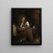 La lettre - Johann Georg Meyer von Bremen — quadro incorniciato alla parete