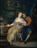 Coppia con intermediaria - Johann Georg Platzer — vista dell’opera