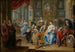 interno con un concerto e giocatori di carte - Johann Georg Platzer — vista dell’opera