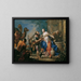 Rebekka al pozzo - Johann Georg Platzer — quadro incorniciato alla parete