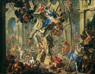 La revanche de Samson - Johann Georg Platzer — vista dell’opera