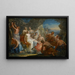 Il bagno di Diana - Johann Georg Platzer — quadro incorniciato alla parete