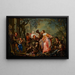 I piaceri delle stagioni Autunno - Johann Georg Platzer — quadro incorniciato alla parete