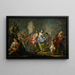 I Piaceri delle Stagioni Primavera - Johann Georg Platzer — quadro incorniciato alla parete