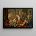 I Piaceri delle stagioni Estate - Johann Georg Platzer — quadro incorniciato alla parete