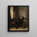 Abraham Willet 1825-1888 - Johann Georg Schwartze — quadro incorniciato alla parete