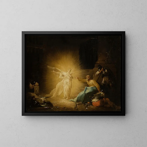 La Libération de saint Pierre - Johann Georg Trautmann — quadro incorniciato alla parete