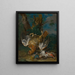 Natura morta con un gallo cedrone - Johann Georg de Hamilton — quadro incorniciato alla parete