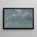 Cielo leggermente nuvoloso - Johann Georg von Dillis — quadro incorniciato alla parete