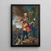 Le prince Eugène de Savoie en tant que général - Johann Gottfried Auerbach — quadro incorniciato alla parete