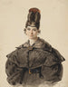 Anna Appenzeller, la prima moglie dell'artista, in mezza figura - Johann Grund — vista dell’opera