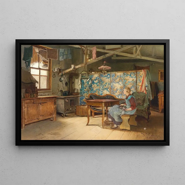 Johann Hamza - Bauerninterieur Zrich.webp