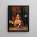 Violoncellista - Johann Hamza — quadro incorniciato alla parete