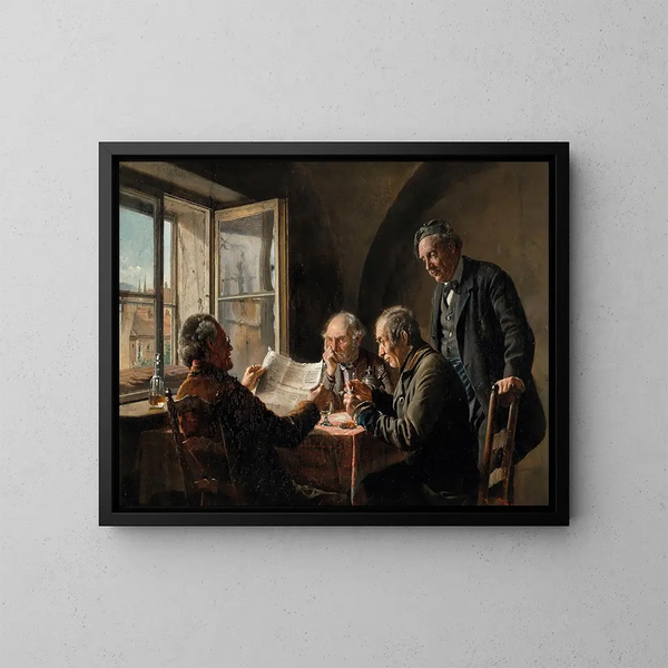 Dernières nouvelles - Johann Hamza — quadro incorniciato alla parete