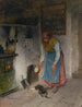 del latte per il gattino - Johann Hamza — vista dell’opera