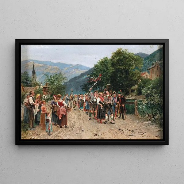 Johann Hamza - The peasant wedding.webp