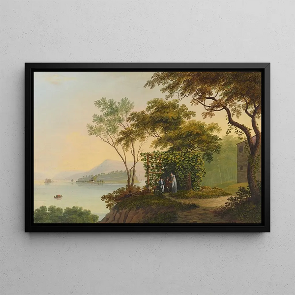 Johann Heinrich Bleuler - PettersInsel auf dem Bielersee.webp